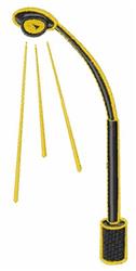 light beginner-friendly machine embroidery - Street Light perfect for kitchen aprons