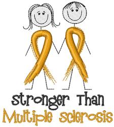 Stronger Than - 4x4 than beginner-friendly embroidery design for kitchen tea towels