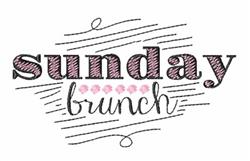 Sunday Brunch - 5x7 sunflower beginner-friendly embroidery design for reusable tote bags
