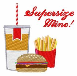 mine detailed machine embroidery - Supersize Mine perfect for reusable tote bags