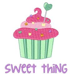 beginner-friendly valentine heart machine embroidery pattern - Sweet Thing for kitchen aprons