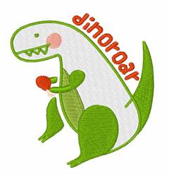 dinosaur detailed machine embroidery - T Rex Dinosaur for patchwork quilt blocks