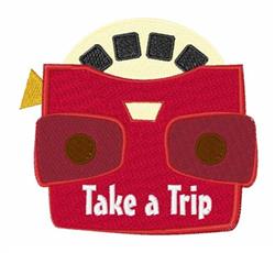 detailed trip machine embroidery pattern - Take a Trip for decorative pillow covers