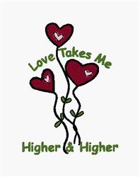 beginner-friendly valentine heart machine embroidery pattern - Takes Me Higher for decorative pillow covers