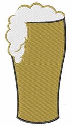 detailed beer machine embroidery pattern - Tall Beer perfect for Drink Coasters
