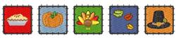Thanksgiving - 5x7 thanksgiving detailed embroidery design for cute baby onesies
