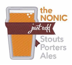 nonic detailed machine digital embroidery - The Nonic perfect for kitchen tea towels