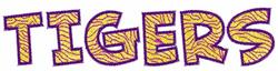 Tigers - 5x7 cat detailed machine embroidery design for decorative pillow covers