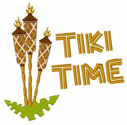 leaf detailed machine embroidery - Tiki Time perfect for decorative pillow covers