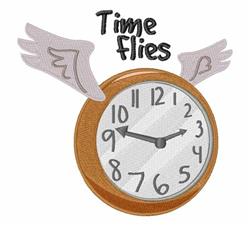 Time Flies - 5x7 flie detailed machine embroidery design for decorative pillow covers