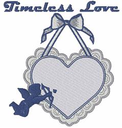 angel detailed machine digital embroidery - Timeless Love perfect for kitchen aprons
