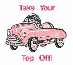 detailed off machine embroidery pattern - Top Off perfect for decorative wall hangings