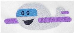 plane beginner-friendly machine digital embroidery - Toy Plane perfect for Backpacks