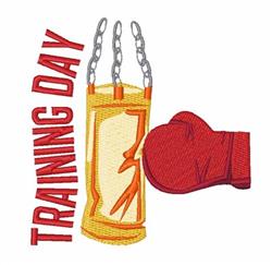 day detailed machine digital embroidery - Training Day perfect for kitchen tea towels