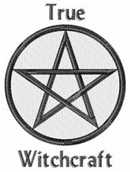 star detailed machine embroidery - True Witchcraft perfect for reusable tote bags
