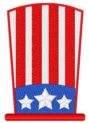 detailed star machine digital embroidery pattern - USA Flag perfect for Table Covers