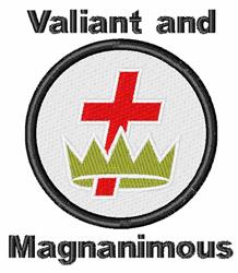 detailed cross machine embroidery pattern - Valiant perfect for Ceremonial Garments