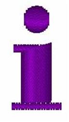 Violet Lowercase I