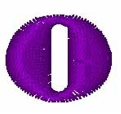 Violet Lowercase O