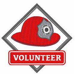 Volunteer - 4x4 volunteer detailed embroidery design for decorative wall hangings