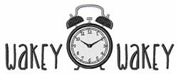 wakey beginner-friendly machine embroidery - Wakey Wakey for Thanksgiving Greeting Cards