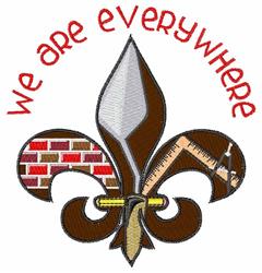 everywhere detailed machine embroidery - We Are Everywhere for decorative pillow covers