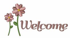 leaf beginner-friendly machine embroidery - Welcome perfect for kitchen tea towels