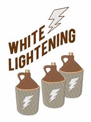 detailed jug machine embroidery pattern - White Lightning Jugs for kitchen aprons