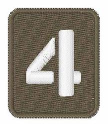 quick stitch stencil machine embroidery pattern - White Stencil 4 for Uniforms