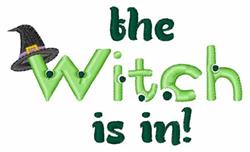 witch beginner-friendly machine embroidery - Witch Is In for Themed Tablecloths
