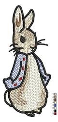 Peter Rabbit Embroidery Design | EmbroideryDesigns.com