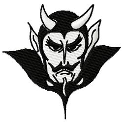mascot beginner-friendly machine embroidery - Devil Mascot for patchwork quilt blocks