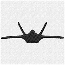 plane quick stitch machine embroidery - Fighter Plane perfect for Travel Accessories