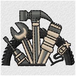 Mechaic Tools - 4x4 tool beginner-friendly embroidery design for Work Jackets