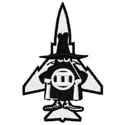 Tailhook Plane - 4x4 plane beginner-friendly machine embroidery design for T-Shirts