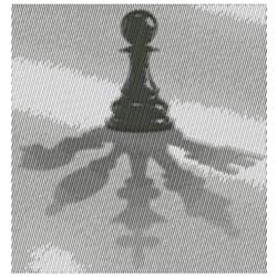 Chess - che detailed machine embroidery design perfect for decorative pillow covers
