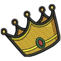 CROWN - 4x4 crown beginner-friendly embroidery design for decorative pillow covers