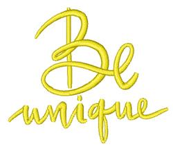 Be Unique