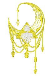 Beaded Moon