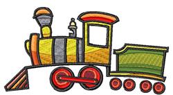 Cartoon Train Engine