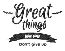 Great Things