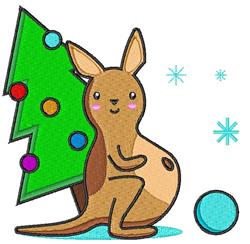 Kangaroo & Tree