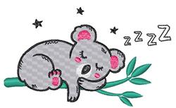 Napping Koala