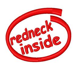 beginner-friendly inside machine embroidery pattern - Redneck Inside for reusable tote bags