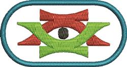 beginner-friendly decor machine embroidery pattern - Abstract Decor perfect for Bags