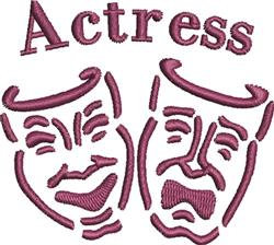 Actress - 4x4 actre beginner-friendly embroidery design for Costume Accessories