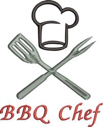 chef beginner-friendly machine digital embroidery - BBQ Chef perfect for BBQ Sets