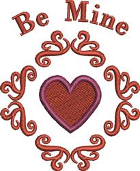 heart beginner-friendly machine embroidery - Be Mine perfect for Table Linens