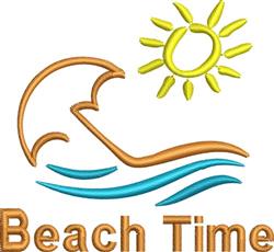 sunflower beginner-friendly machine embroidery - Beach Time for decorative pillow covers
