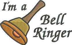ringer beginner-friendly machine embroidery - Bell Ringer for reusable tote bags